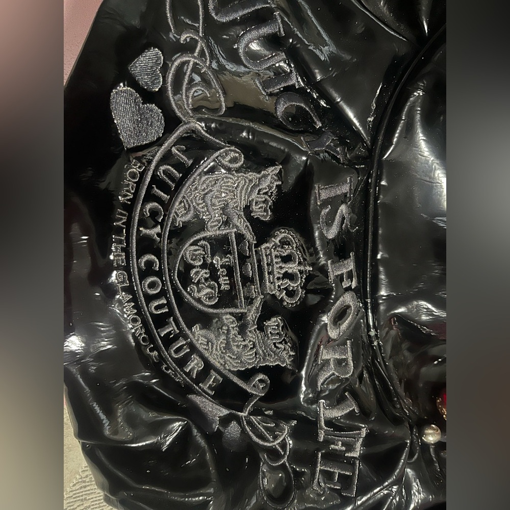 Juicy Couture Black Patent Bag